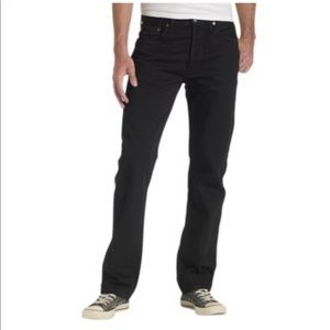 NWT: Men’s Levi 501 Original Fit Black Jeans
